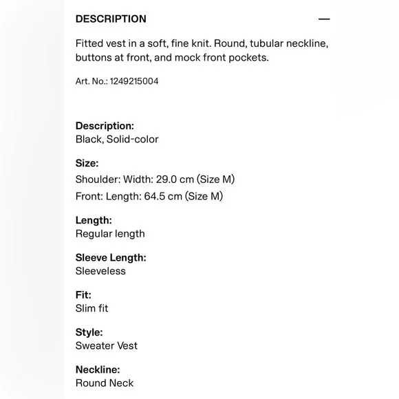 Fine-Knit Vest - Picture 5 of 6